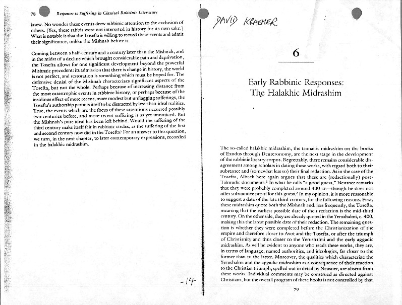 david kraemer early rabbinic responses.pdf