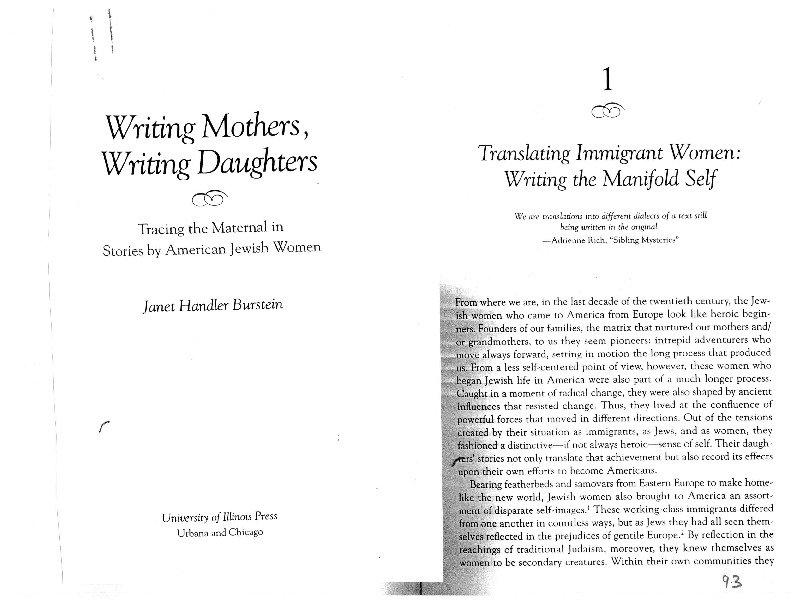 janet handler burstein writing mothers writing daughters translating immigrant women.pdf