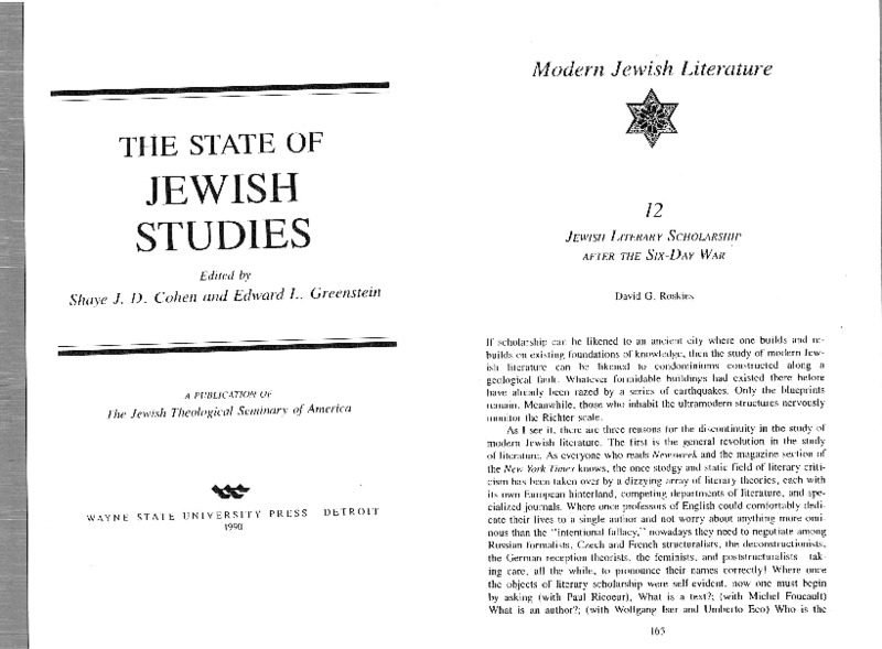 roskies jewish lit scholarship after 6 day war.pdf