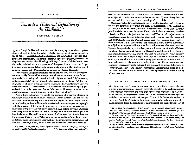 shmuel feiner towards a historical definition of the haskalah.pdf