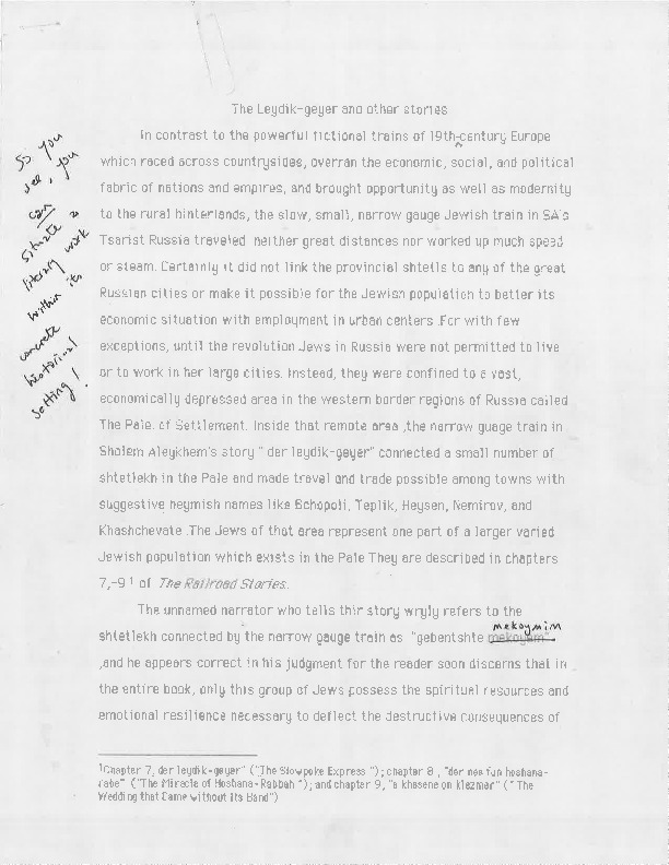 The Leydik-geyer and other stories