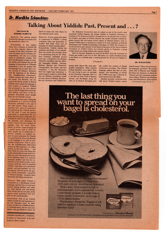 Haiblum - 1977 - Dr. Mordkhe Schaechter Talking About Yiddish Past, Present and ....pdf
