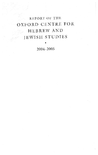 report-of-the-oxford-centre-for-hebrew-and-jewish-studies-2004.pdf