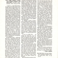 Haiblum - New York Street Games and Other Stories and Sketches (Review).pdf