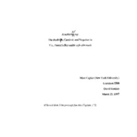 A nekhtiker tog: The Badkhn, Carnival, and Negation in Y. L. Peretz's Bay nakht oyfn altn mark