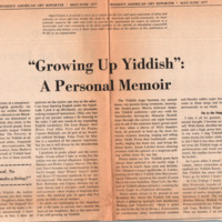 Haiblum - 1977 - Growing Up Yiddish A Personal Memoir.pdf