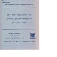 hillel summer institute_meaning of jewish distinctiveness.pdf