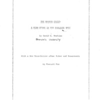 The Samson Cycle: A Form Study in the Biblical Epic
