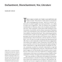 enchantment_disenchantment_war_literature.pdf