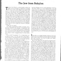The Jew from Babylon